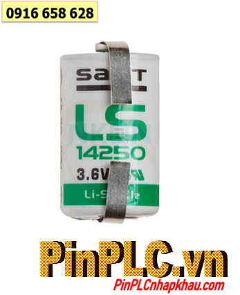 Saft LS14250, Pin PLC Saft LS14250 (chân thép) size 1/2AA 1200mAh 3.6v 